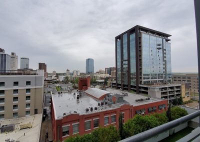 upscale luxury condo at river market tower, view